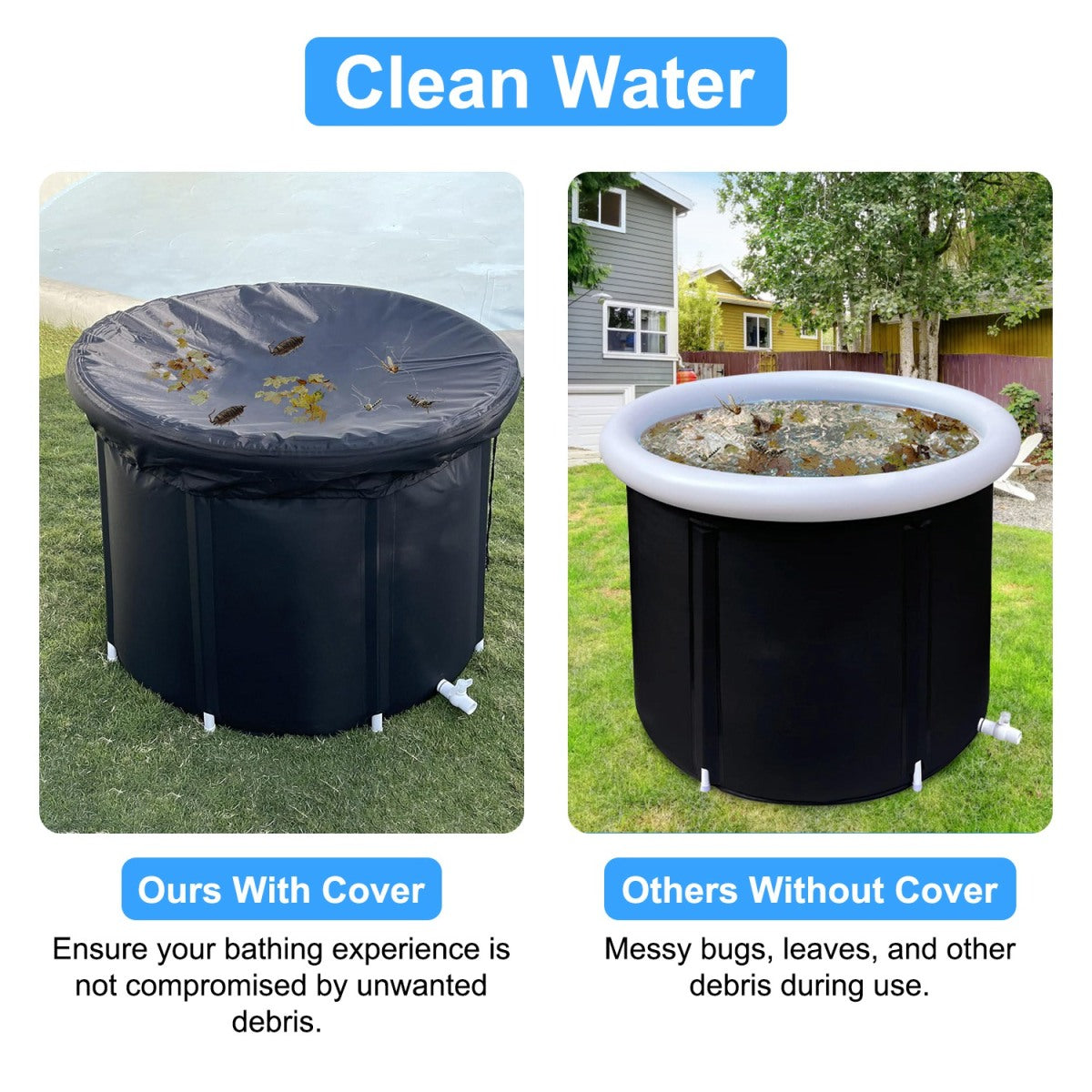 RKVER Reset Cold Plunge Tub 5-layer insulation