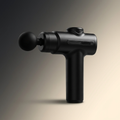 RKVER Strike percussion massage gun, matte black with interchangeable head